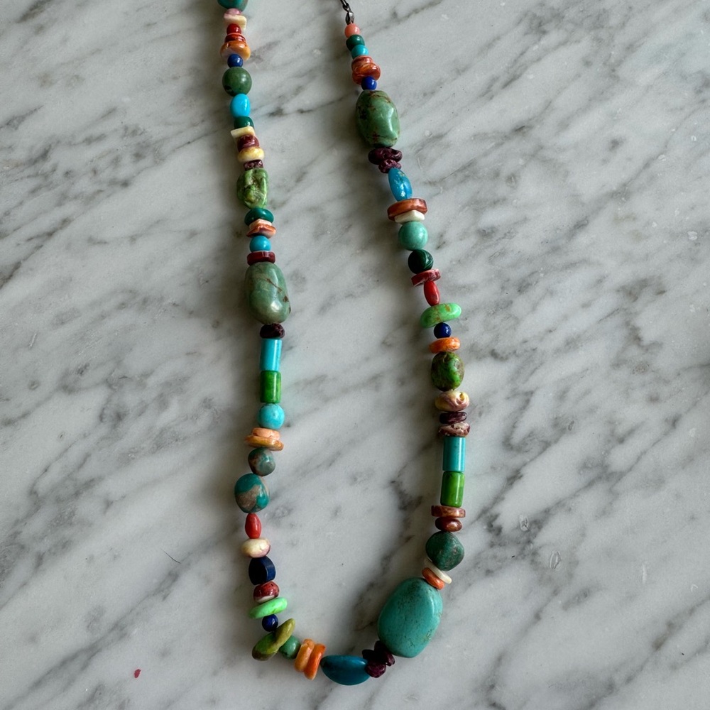 Mixed bead necklace